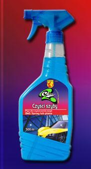 Czyści szyby - Płyn do czyszczenia szyb 2w1 Spray lub piana